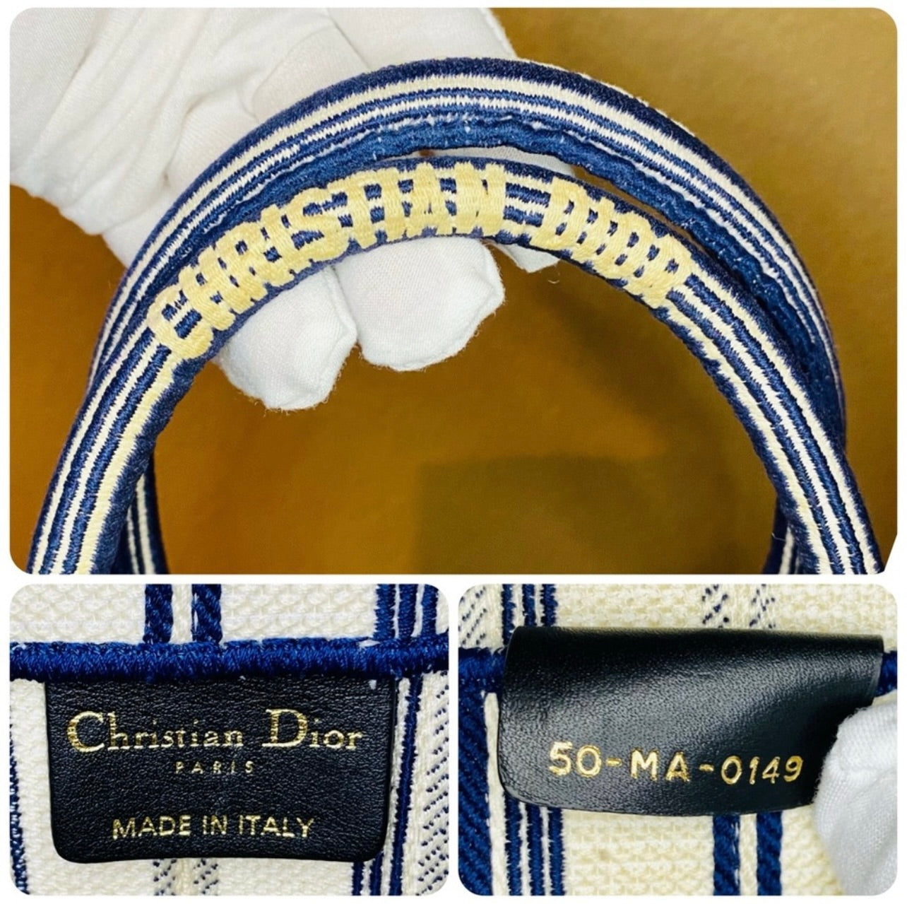 EUC Christian Dior Marbella 2019 Beach Collection Dioriviera Book Tote