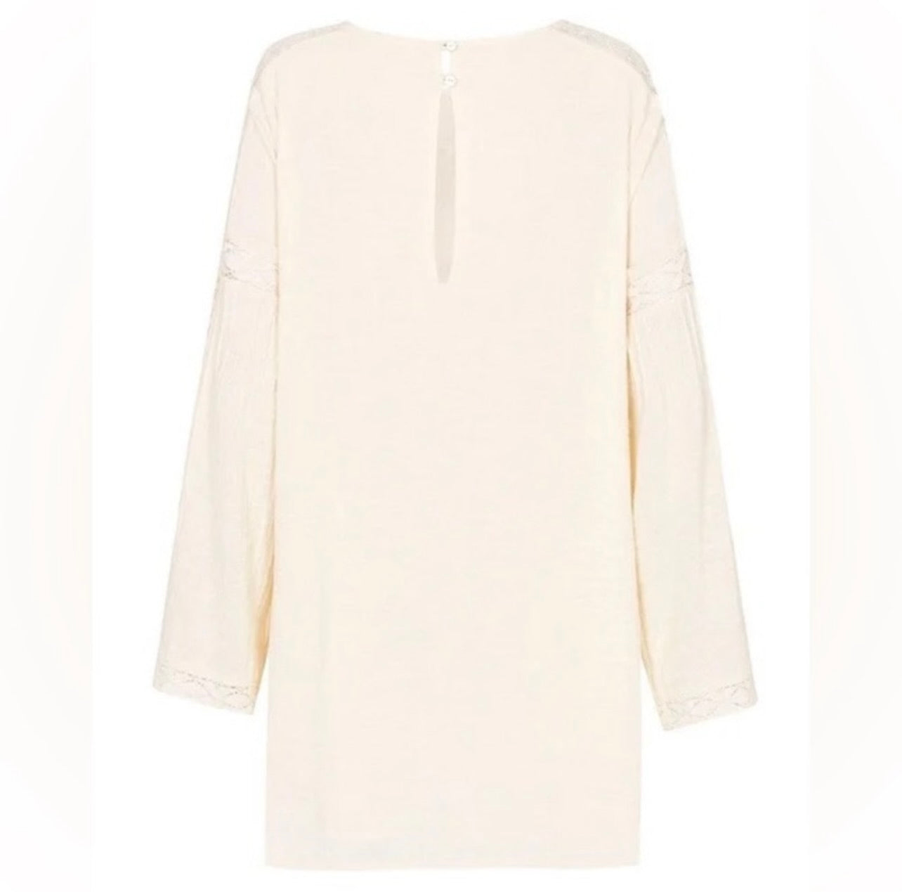 New Spell & The Gypsy Collective Cream Doe Eyed Mini Dress