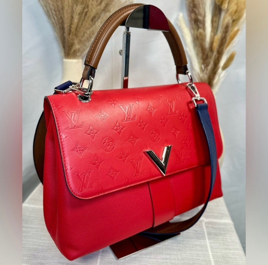 Louis Vuitton Rubis Monogram Leather Very One Handle Bag