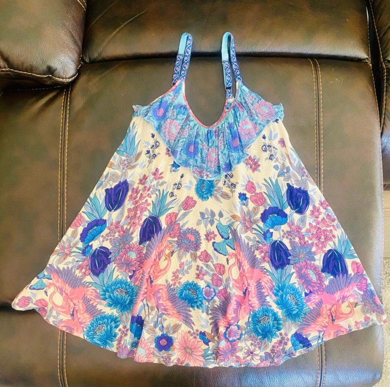 Spell & the Gypsy Collective Mermaid Print Siren Song Mini Dress