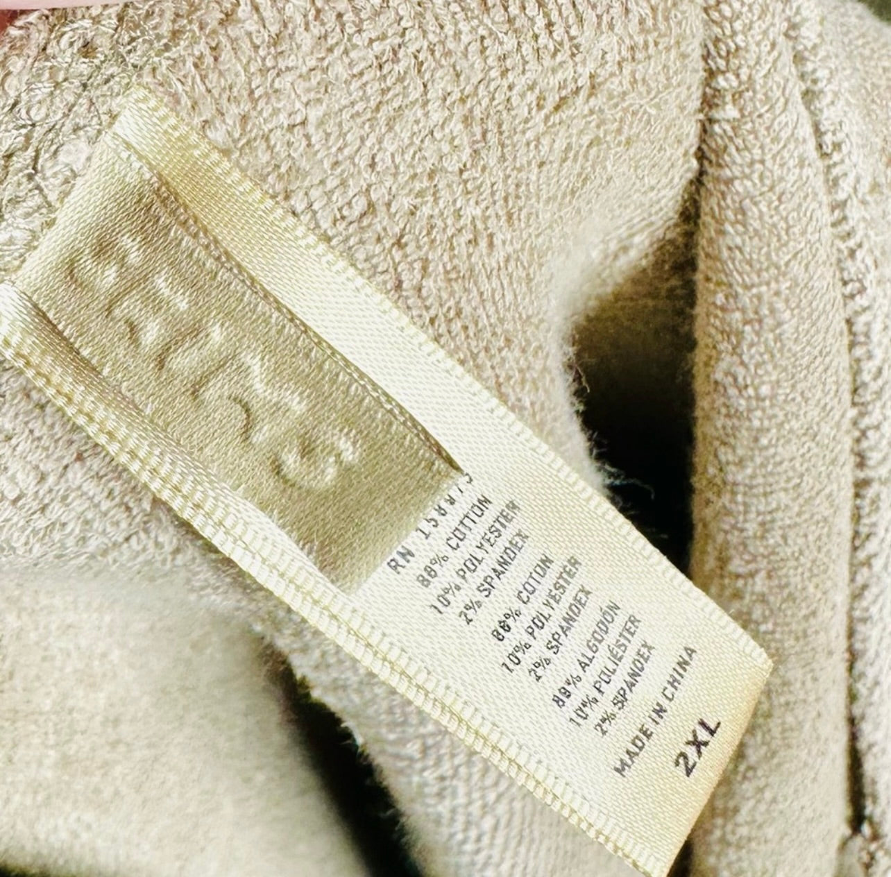 SKIMS Desert Cotton Blend Terry Slip Mini Dress